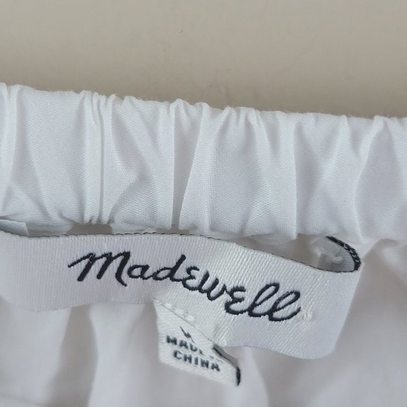 Madewell Embroidered Off-the-Shoulder Top Size M - Picture 10 of 13